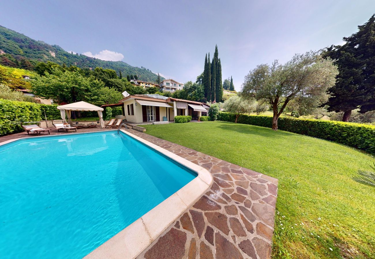 Villa a Salò - Villa Oleandri pool with view By Bookinggardalake