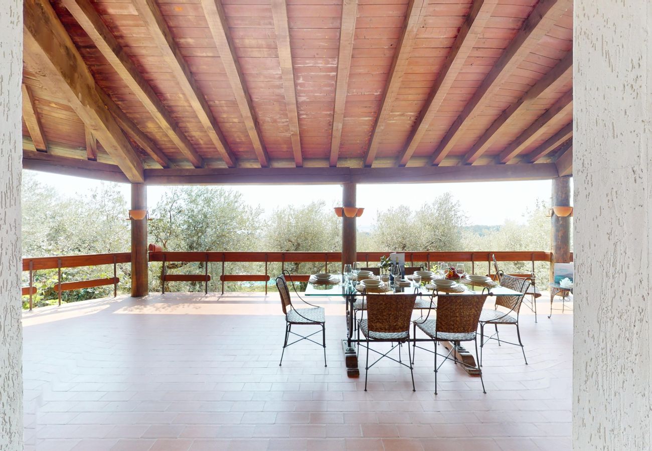 Villa a Soiano del Lago - Villa Sunset lakeview-private pool-by Booking Gard