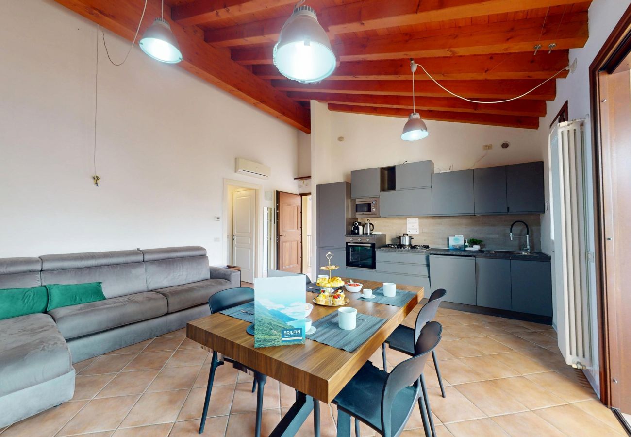 Ferienwohnung in Manerba del Garda - La Rocca Di Manerba relaxing pool  By Bookinggarda