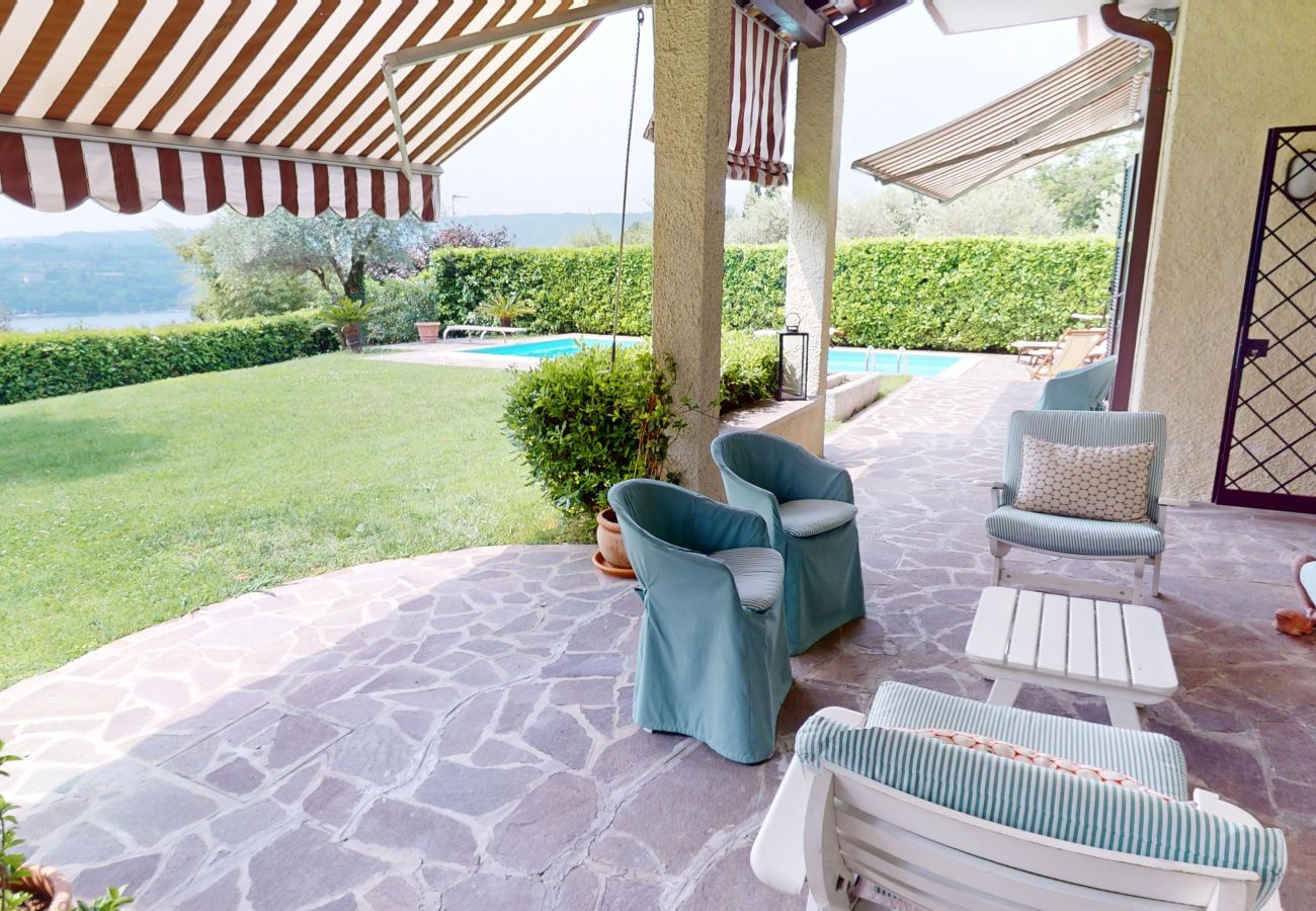 Villa in Salò - Villa Oleandri pool with view By Bookinggardalake