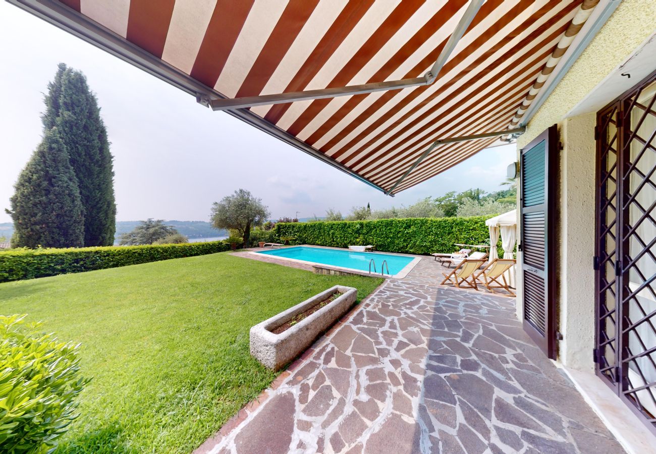 Villa in Salò - Villa Oleandri pool with view By Bookinggardalake